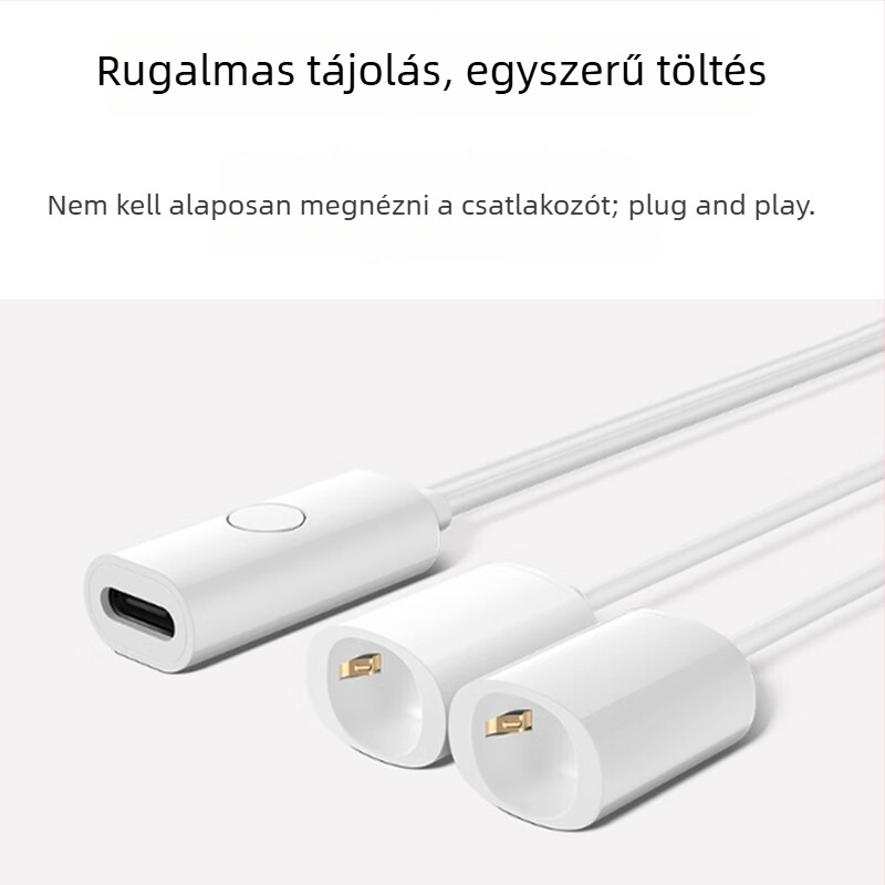 Huawei szemüveghez mágneses töltőkábel, második generáció, kettős kimenetű mágneses töltőkábel