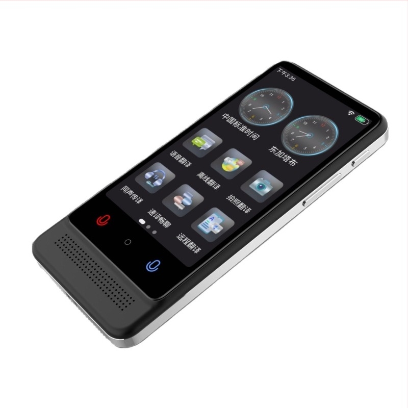 M12 intelligens AI-fordító — offline fénykép- és felvételfordítás, csoportos chat megosztása (Android OS, Bluetooth, 10 m hatótáv)