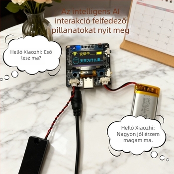 AI hangalapú beszélgető robot — ESP32-C3 modul, Modell C3, külső fejhallgató csatlakozó, 10 m vezeték nélküli hatótáv, kapcsolt üzemmód, OEM feldolgozás