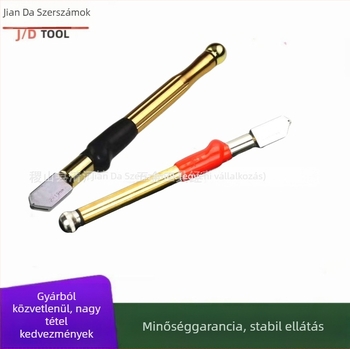 Üvegvágó, Jianda márkájú, Red Box Glass Cutter modell, 3-12-es tartomány