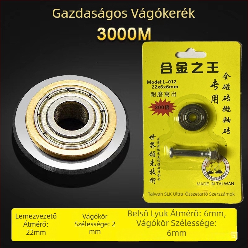 Kézi csempevágó korong görgővel – csapággyal, üveg és csempe vágásához | North Star | Eredet Shanxi