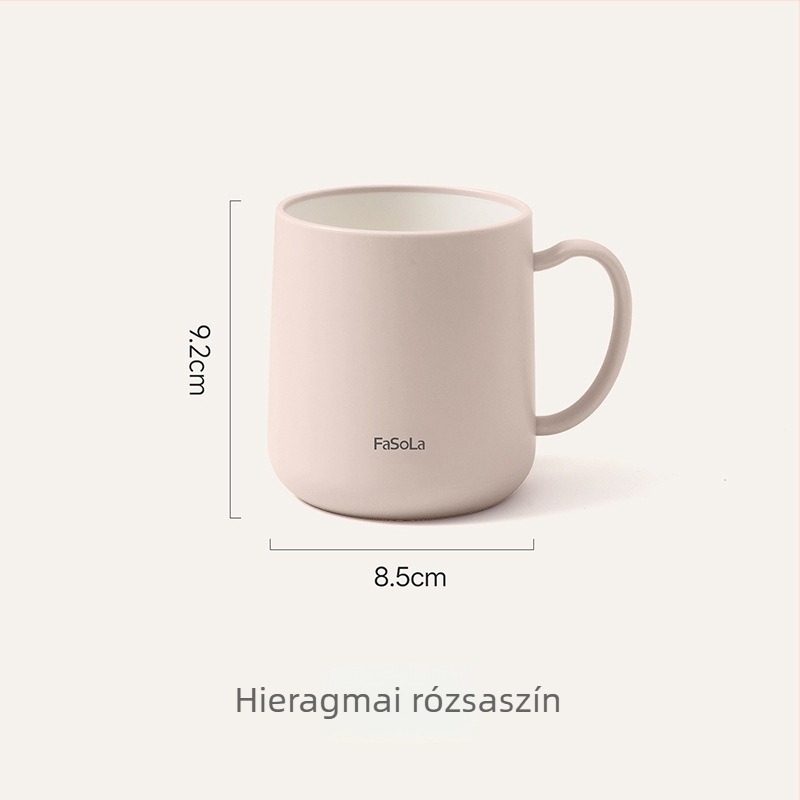 FaSoLa fogkefés pohár, élelmiszer-klassz, penészmentes és antibakteriális, PP anyag, modell Yf-427, otthoni használatra