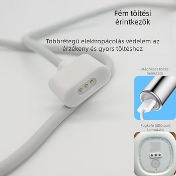 Mágneses USB töltőkábel Leifen elektromos fogkeféhez gyors töltéssel (LFTB0-p)