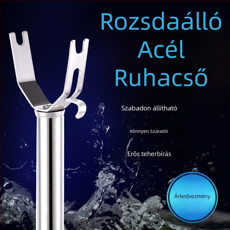 Rozsdamentes acél ruhavilla erkélyen történő szárításához — Jianghu Exchange