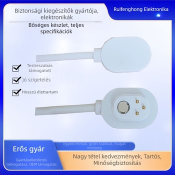 Megfigyelő kamera kábel mágneses interfésszel (Márka Ruifenghong; Modell R003; Kompatibilis megfigyelő kamerákkal)