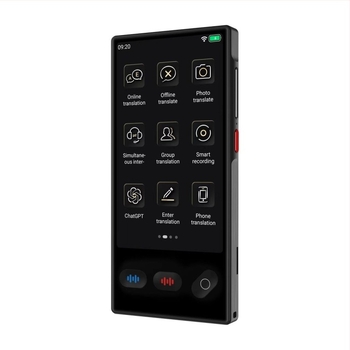 S35-ös Android fordító offline utazási fordítással, Bluetooth, érintő- és gombos kezeléssel