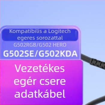 Logitech egér töltő- és cserekábel — G502 SE, KDA, RGB, Dominator HERO