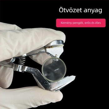 Cink‑ötvözetből készült üvegvágó – üveg rudak és katéterek vágásához, laboratóriumi eszköz, márka 1.0m biology