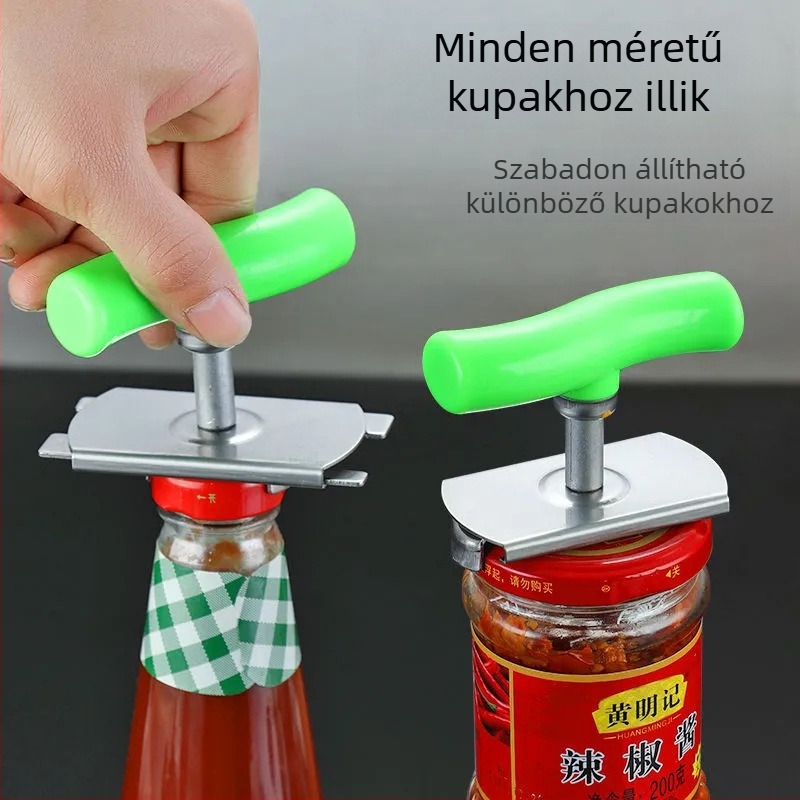 Rozsdamentes acél fedőnyitó üvegekhez – Multifunkcionális, testreszabható logó nyomtatás