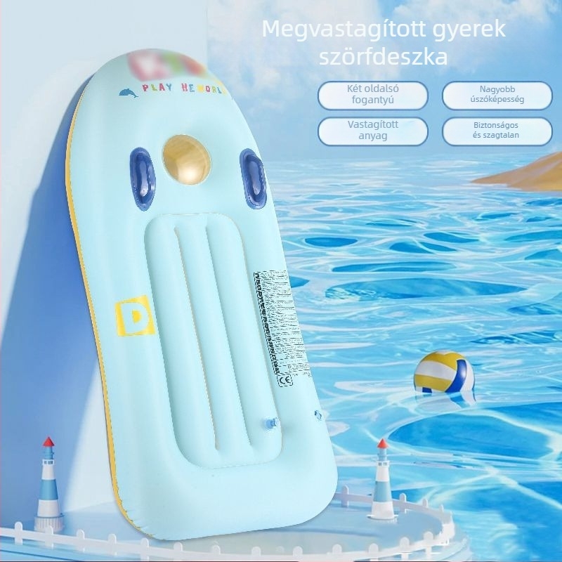 Felfújható gyerekeknek szörfdeszka fogantyúval – PVC anyag