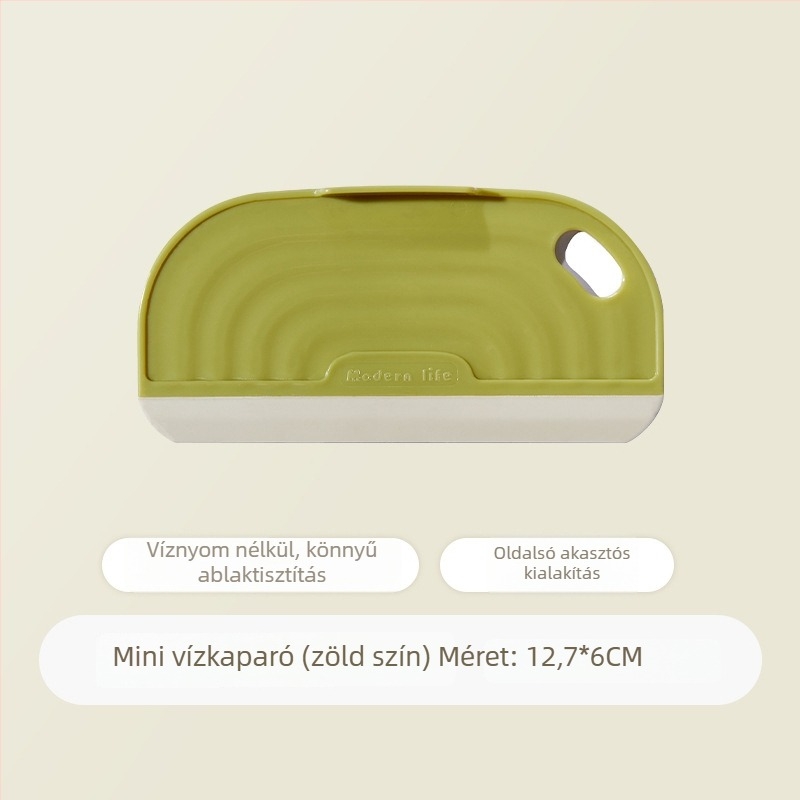 Asztali méretű szilikon üveg tisztító törlő – egyoldalas, műanyagból, háztartási használatra, PF ziplock csomagolás, 500 db/doboz