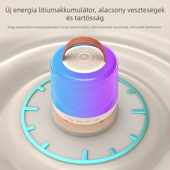 Vezeték nélküli karaoke hangszóró integrált mikrofonnal és beépített akkumulátorral, 5W, Bluetooth 5.3, 20Hz–20kHz, IPX3