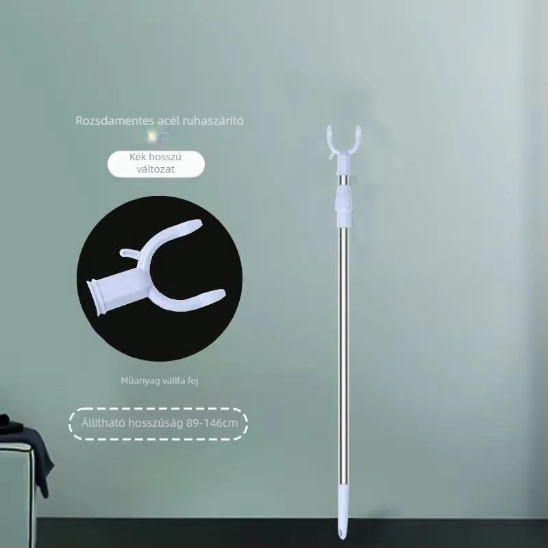 Kinyúló ruhaszárító rúd rozsdamentes acélból – erkélyre, modern dizájn, 2013 téli kiadás