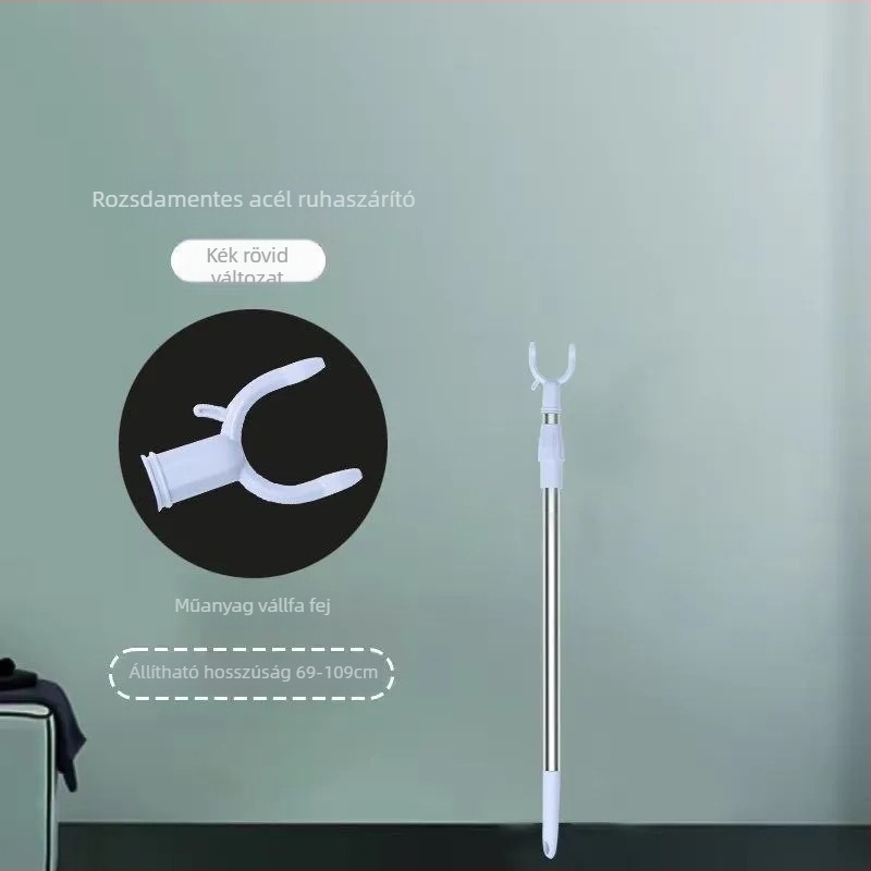 Kinyúló ruhaszárító rúd rozsdamentes acélból – erkélyre, modern dizájn, 2013 téli kiadás
