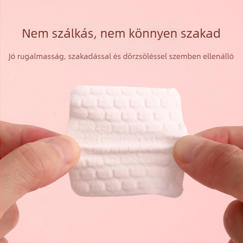 Egyszer használatos manikűr vattapálcák gél-lakk eltávolításához, gyöngyház mintával, víztakarékos tisztítás, 200 db, kód Gj832-01