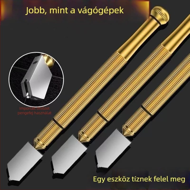 Száraz vágású üvegvágó – alkalmas üveghez