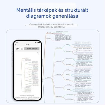 K3a AI hangrögzítő üzleti megbeszélésekhez valós idejű fordítással és szinkron értelmezéssel - WAV, felvételi idő 1080, 10 m hatótávolság, USB 2.0