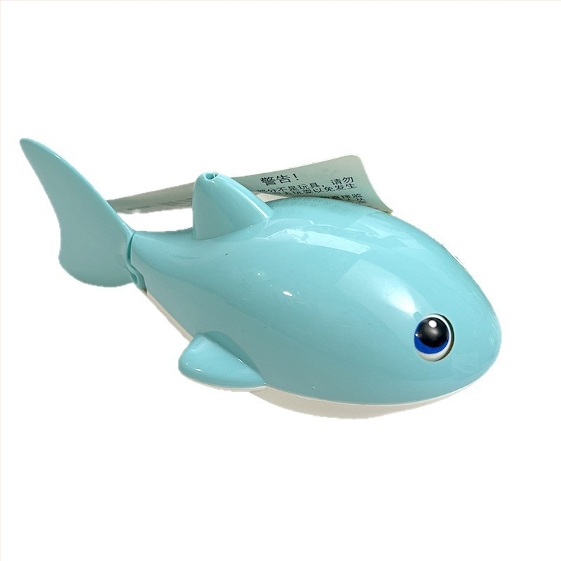 Hongzhi Műanyag rugós fürdőjáték – kis cápa, 0–3 éveseknek