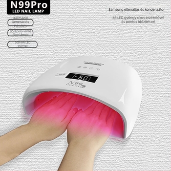 N99Pro manikűr LED lámpa — licenselt magáncímke; márka: Other; márkatípus: hazai márka; modell: N99Pro