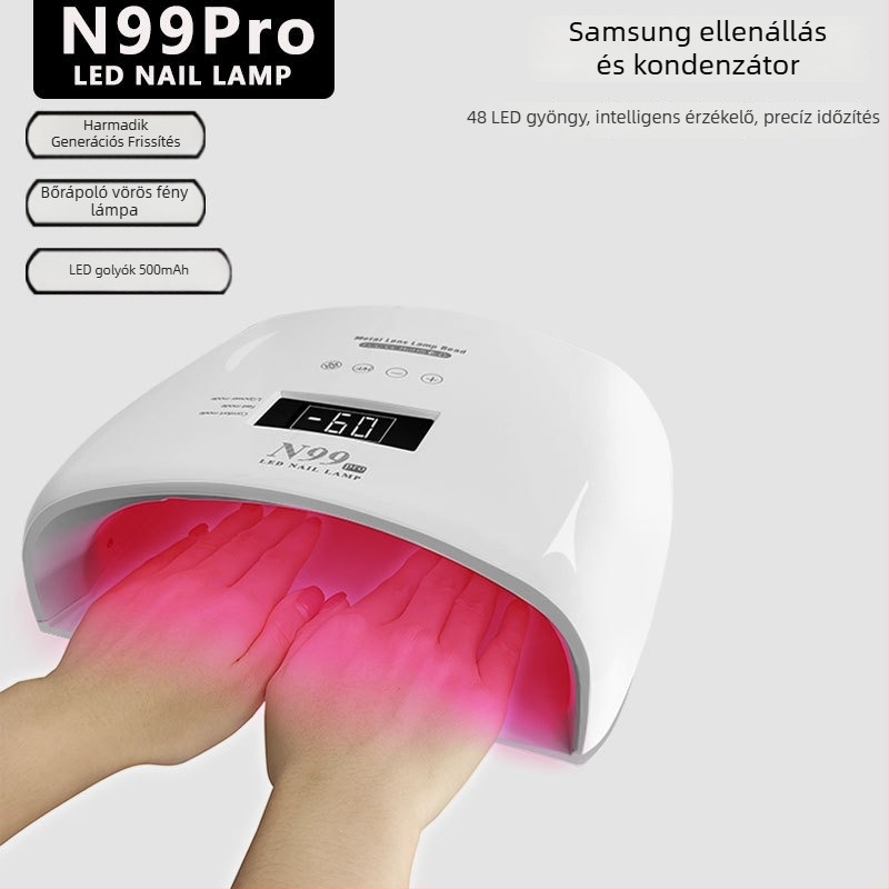 N99Pro manikűr LED lámpa — licenselt magáncímke; márka: Other; márkatípus: hazai márka; modell: N99Pro