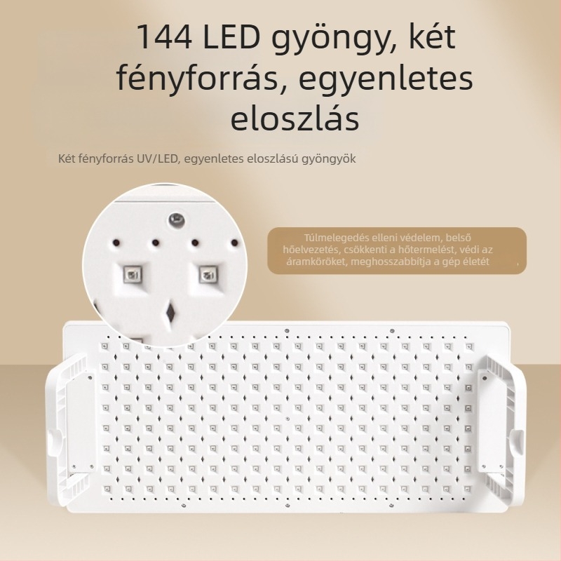 Körömlámpa LJDZ-144, hazai márka, alapcsomagolás