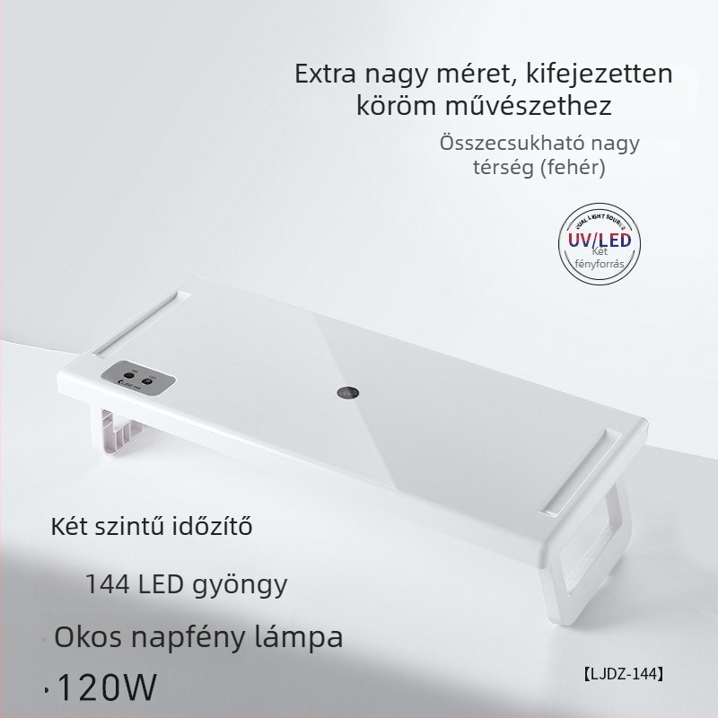 Körömlámpa LJDZ-144, hazai márka, alapcsomagolás