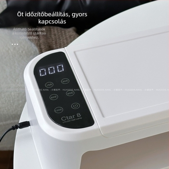 Ctar8 manikűr kéz-párnás lámpa, 69 LED-del, gyors száradás, nagy belső tér, nagy teljesítmény