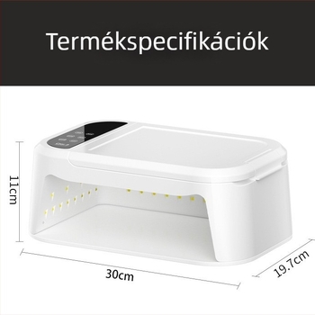 Ctar8 manikűr kéz-párnás lámpa, 69 LED-del, gyors száradás, nagy belső tér, nagy teljesítmény