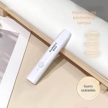 Mini hordozható körömlámpa gyors száradáshoz – Diamond White One-Line Lamp (Modell: Diamond White One-Line Lamp; Termékkód: SD-1025-S; Márka: Ensmann)