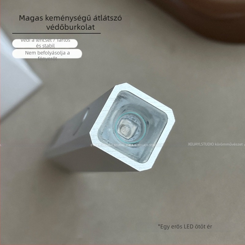 Kézi hordozható körömlámpa fototerápiára, 3W, elektroplatinált ezüst pillangó dizájn, hordozható