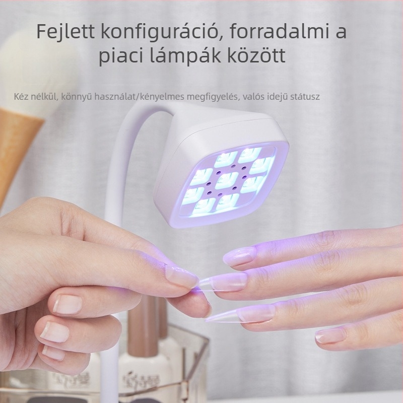 Köröm lámpa asztali lótusz mintázattal, újratölthető, szenzoros, 27W, Modell 223