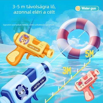 KBQ műanyag vízipisztoly játék a vízhez — fogás fejlesztése, interaktív játék, szülő-gyermek kommunikáció