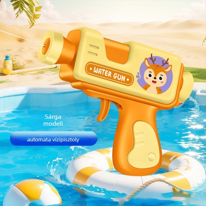 KBQ műanyag vízipisztoly játék a vízhez — fogás fejlesztése, interaktív játék, szülő-gyermek kommunikáció