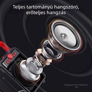 Bluetooth hangfal IPX7 vízálló, 20W teljesítmény, frekvencia-tartomány 100Hz-20kHz, USB Type-C tápegység, ABS ház