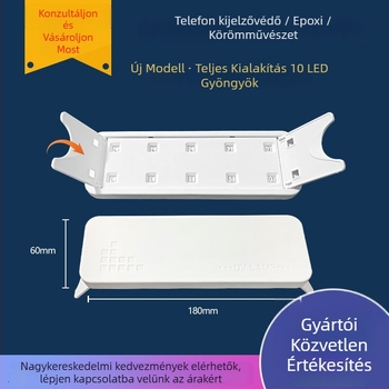 Körömlámpa XX-UV10 UV-LED