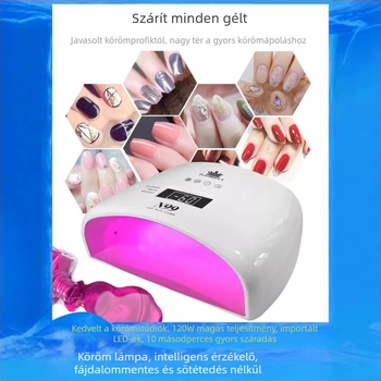 DFNL023 120W LED manikűr lámpa, otthoni és üzleti használatra, Shenzhen eredetű