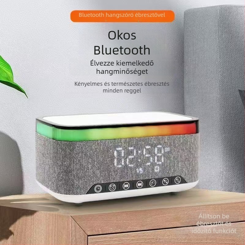 Nothing Bluetooth hangszóró 15W beépített 1200-2000mAh akkumulátorral, Bluetooth 5.3, vezeték nélküli töltés, RGB világítás (15W, Bluetooth 5.3, 1200-2000mAh)