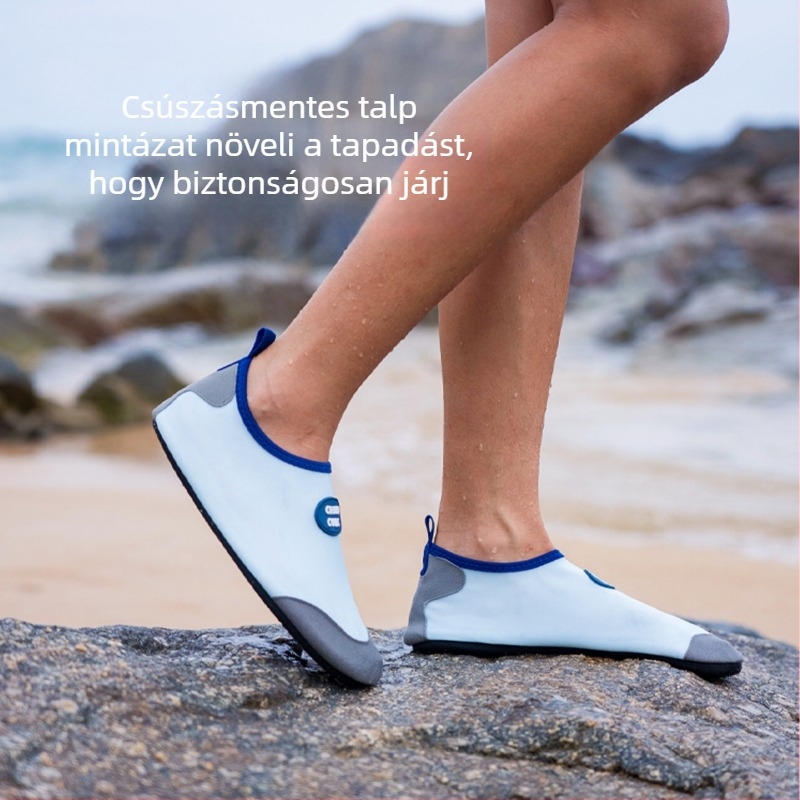 Folyó menti túracipő – csúszásmentes talp, EVA középtalp, szén-gumi talp, gyorsan szárad, alacsony felsőrész