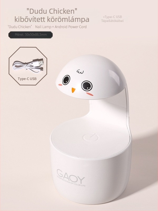 Goya USB-s mini körömlámpa – egy ujjra tervezve, kompakt kiegészítő lámpa