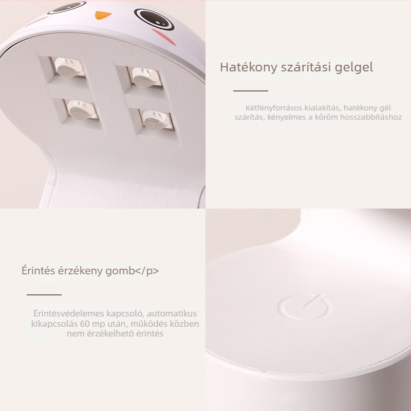 Goya USB-s mini körömlámpa – egy ujjra tervezve, kompakt kiegészítő lámpa