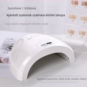 Manikűr lámpa szenzorral (UV-LED lámpa, 48W, Sunshine No. 1)