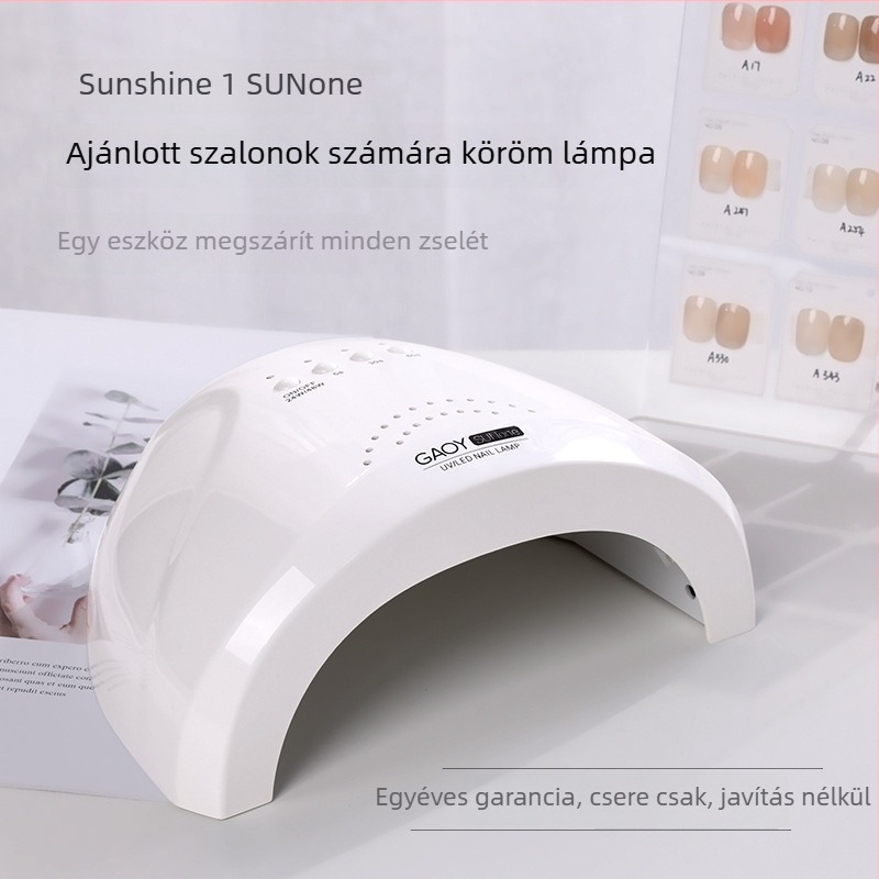 Manikűr lámpa szenzorral (UV-LED lámpa, 48W, Sunshine No. 1)