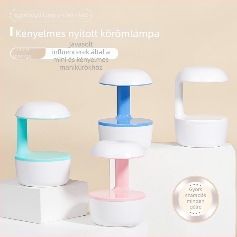 Könnyen hordozható LED körömlámpa otthoni használatra — Intertidal, modell Portable nail lamp