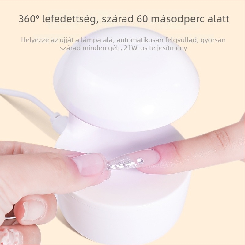 Könnyen hordozható LED körömlámpa otthoni használatra — Intertidal, modell Portable nail lamp