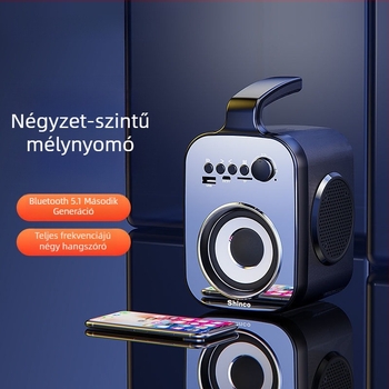 L1 Bluetooth hangfal vezeték nélküli mélynyomóval és három hangszóróval, új modell tértáncra, nagy hangerő, kiváló hangminőség