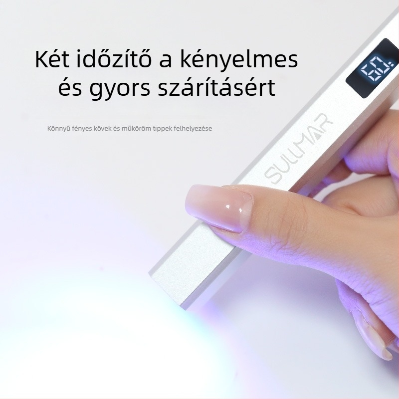 Beiya kézben tartható egyvonalas körömlámpa, modell Handheld One-Line Lamp — manikűr lámpa, magánjogi felhatalmazott márka, hazai márka