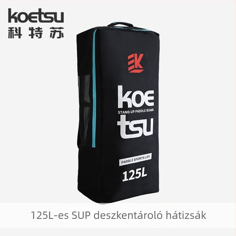 Koetsu SUP deszkához hátizsák, felfújható, 125L kapacitás, Oxford anyag