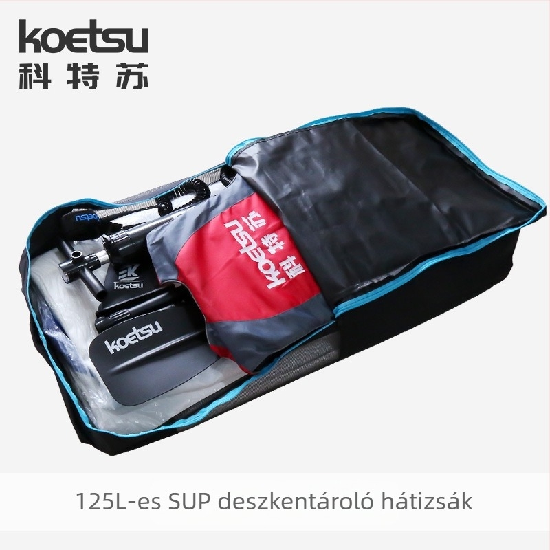 Koetsu SUP deszkához hátizsák, felfújható, 125L kapacitás, Oxford anyag
