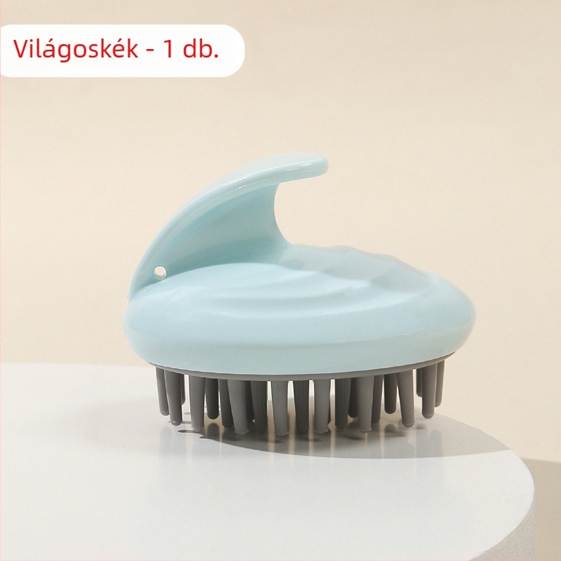 Felnőtteknek szóló samponkefe, masszírozó ecset, hajkefe, viszketés elleni fejkaparó, puha fogak, könnyen tisztítható