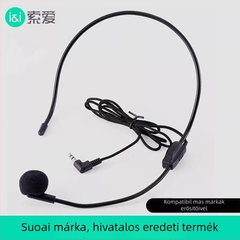 Soaring vezetékes fejhallgató lavalier mikrofonnal, Bluetooth 5.0, 100 Hz-20 kHz, SNR ≥60 dB